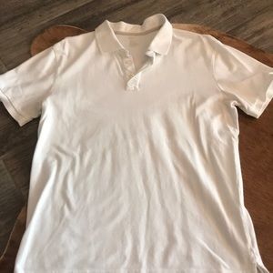 White gap polo slim fit